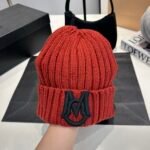 MCL Logo Beanie Red Knit – Cappello