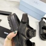 PR Nomad Sandals Black Leather – Sandali