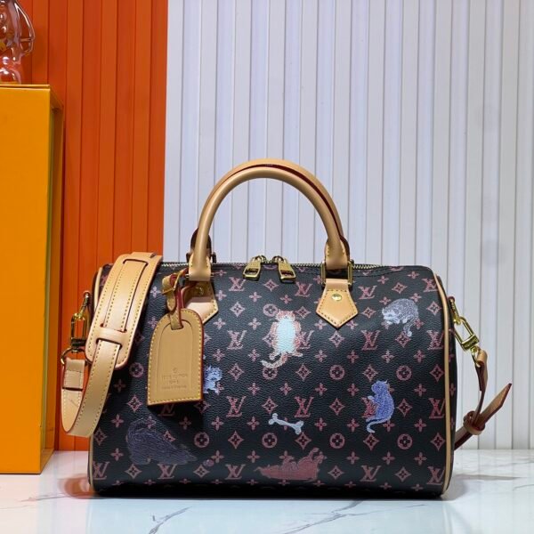 LV Speedy Bandoulière 30 Monogram Catogram - Bag