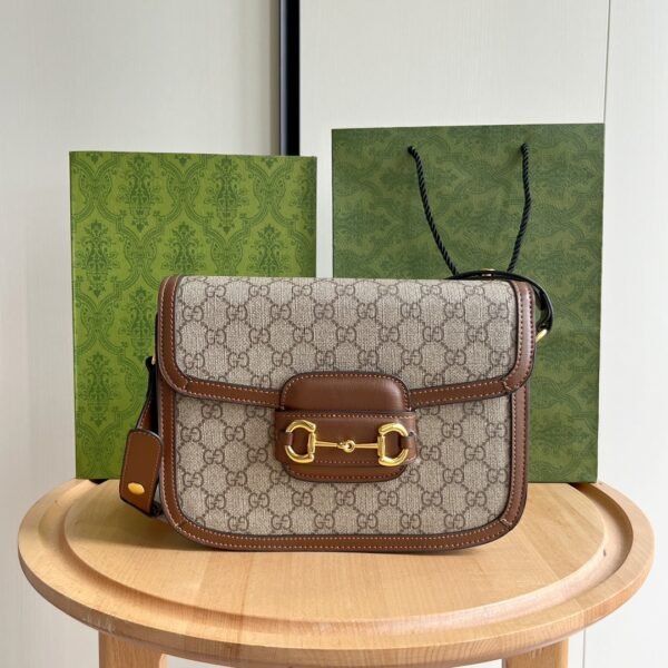 GG 1955 Horsebit GG Supreme Canvas - Bag