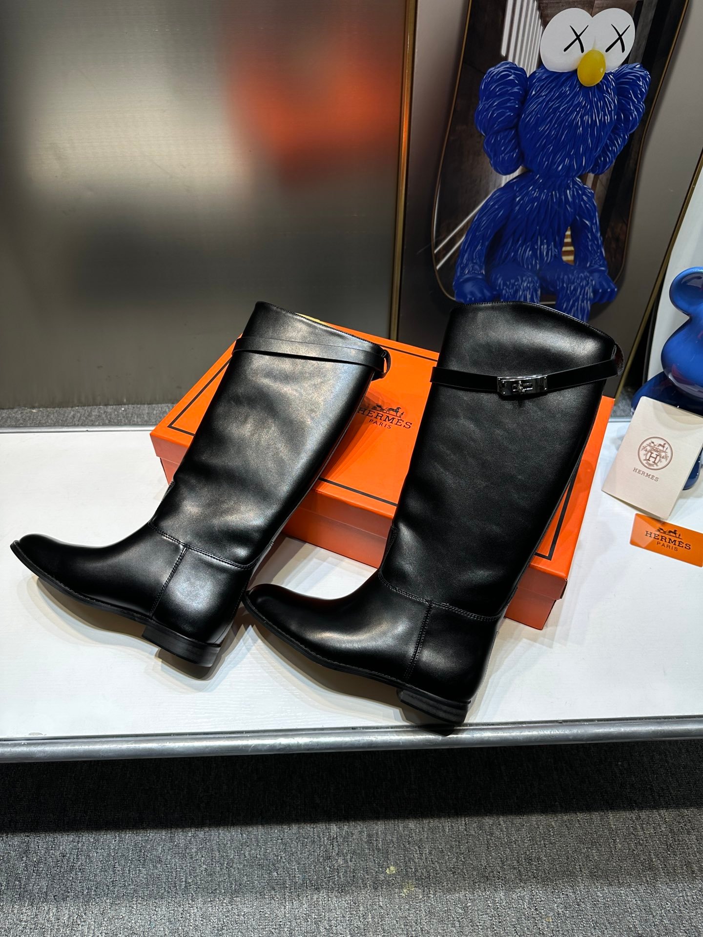 HM Jumping Boots Black Leather - Boots - Image 5