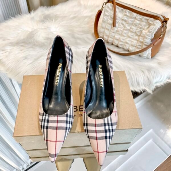 BBR Vintage Check Pumps - Heels