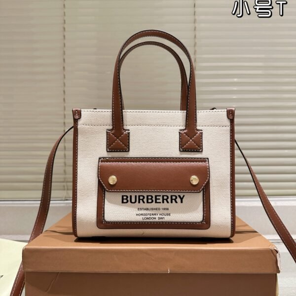 BBR Pocket Bag Small Canvas and Leather - Bag