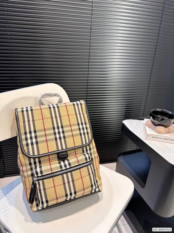 BBR Vintage Check Backpack – Backpack