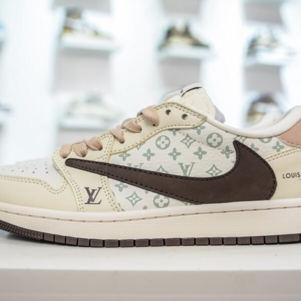 NK Air Jordan 1 Low Travis Scott x LV - Sneakers