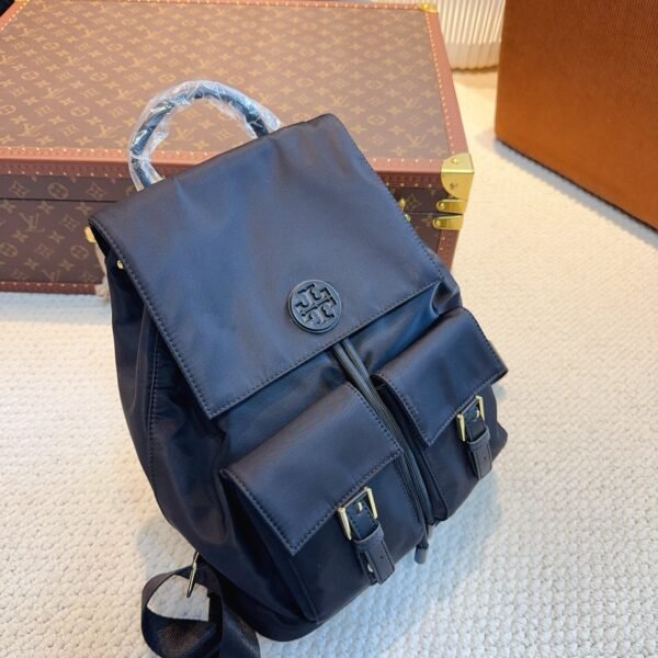 TB nylon flap backpack new rel