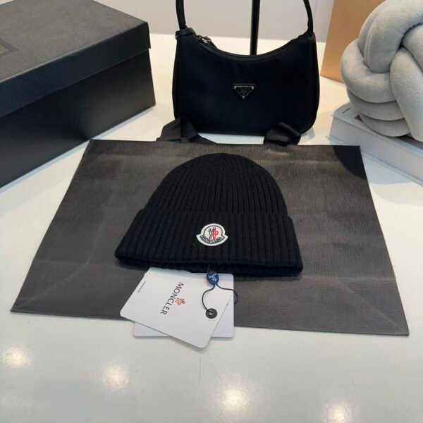 MCL Ribbed Wool Beanie - Hat