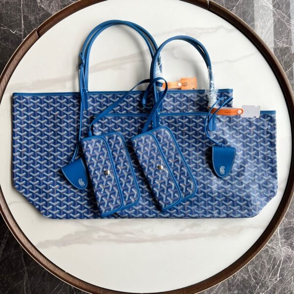 GYD Saint Louis PM Blue GYDine Canvas - Bag