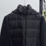 LV Monogram Puffer Jacket – Jacke – Rot