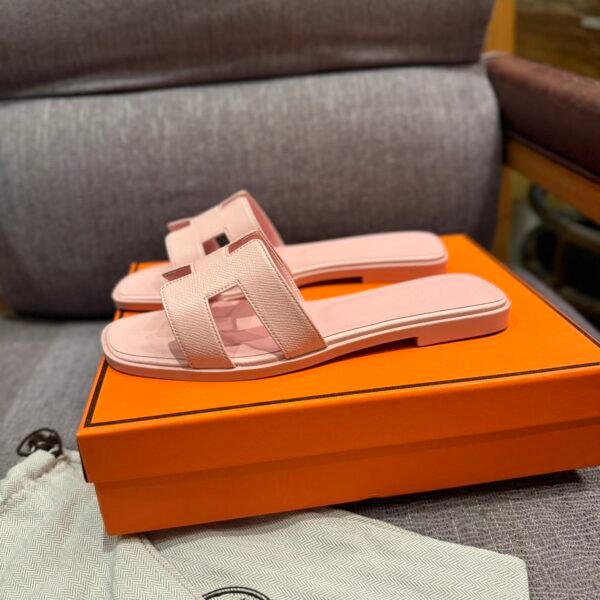HM Oran Sandals Pink Leather - Sandals