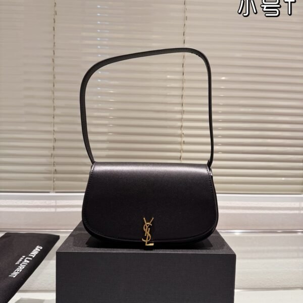 YSL Solferino Small Black Leather - Bag
