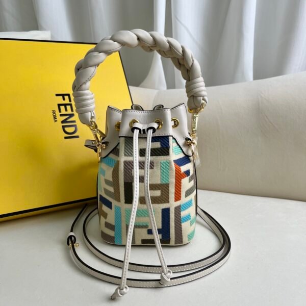 FD Mon Tresor Mini Multicolor Canvas - Bag
