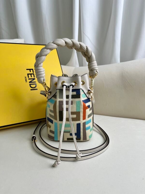 FD Mon Tresor Mini Multicolor Canvas – Borsa
