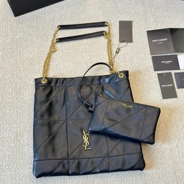 YSL Niki Medium Black Leather - Bag
