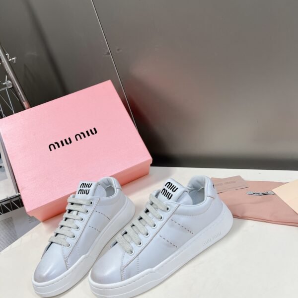 MIU Distressed Sneakers - Sneakers