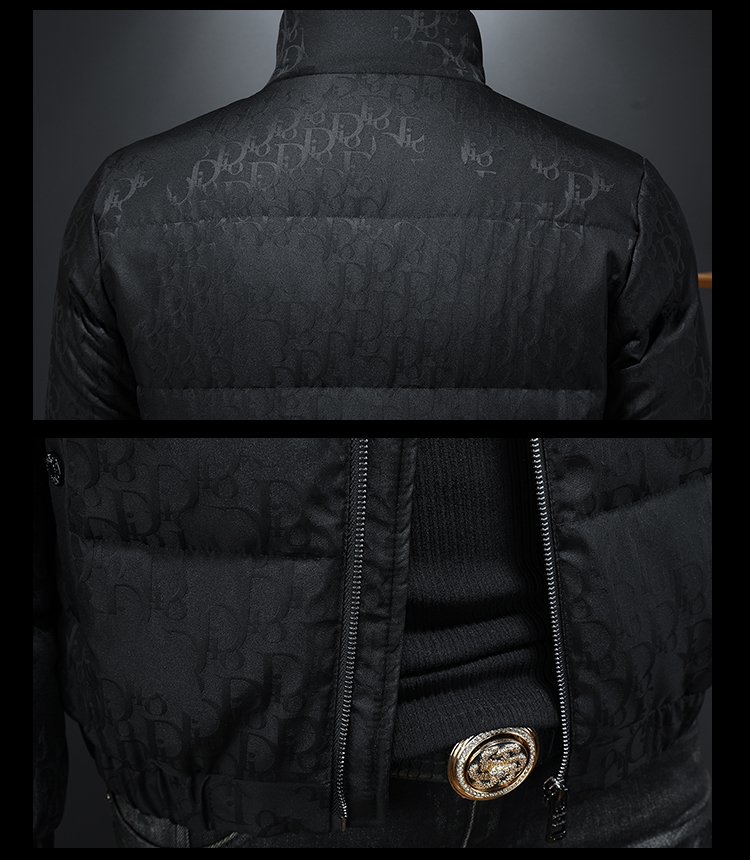 CD CD Oblique Down Jacket Black - Jacket - Image 9