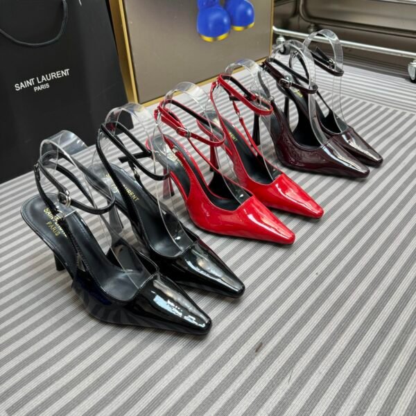 YSL Opyum Slingback Pumps - Heels