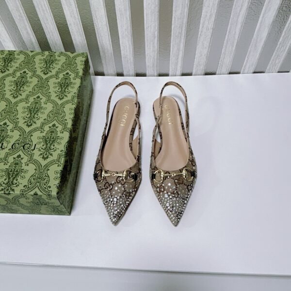 GG Horsebit Slingback - Heels