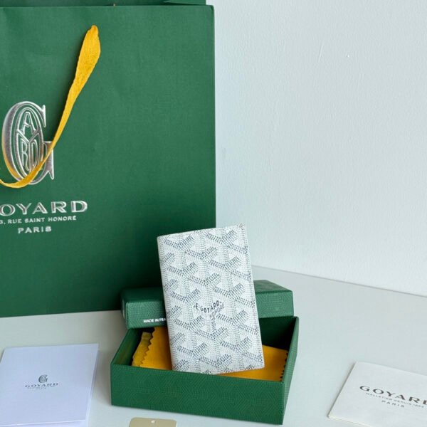 GYD Saint Sulpice Card Holder White GYDine Canvas - Wallet
