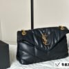 YSL Loulou Puffer Small Black Lambskin - Bag