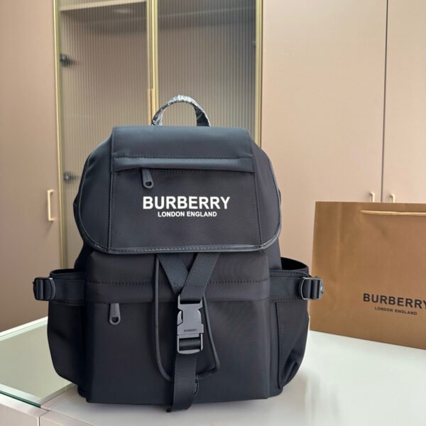BBR Rucksack Black Nylon - Backpack