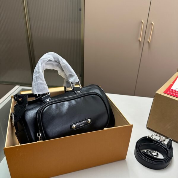 LV Soft Trunk Black Leather - Bag