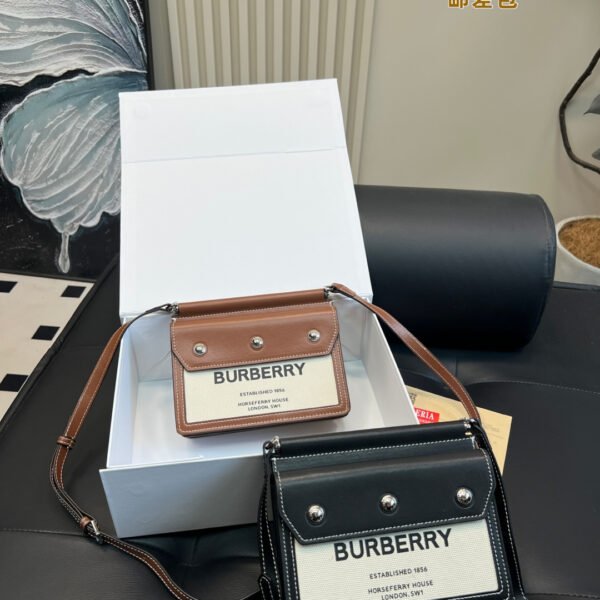 BBR Pocket Bag Canvas and Leather - Bag