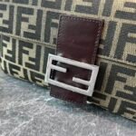 FD Baguette Zucca Canvas – Bag – Silver