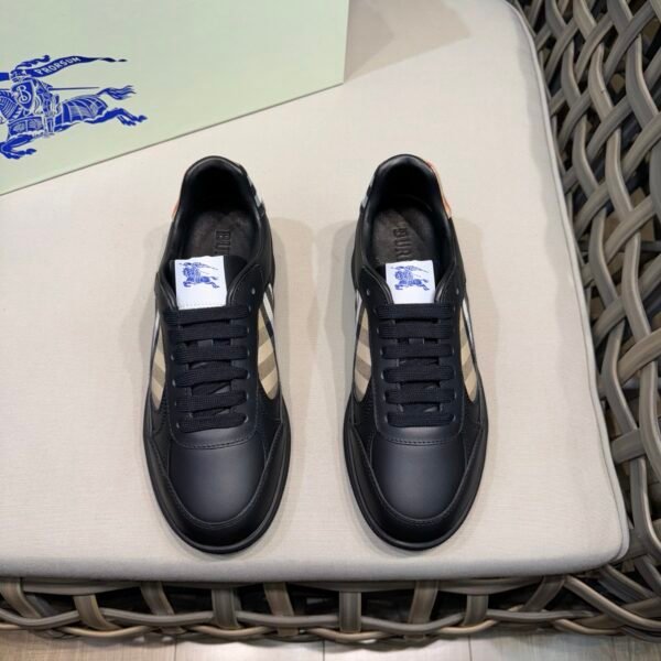 BBR Vintage Check Leather Sneakers - Sneakers