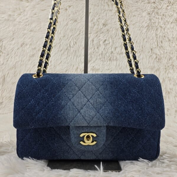 CC Classic Flap Medium Denim - Bag