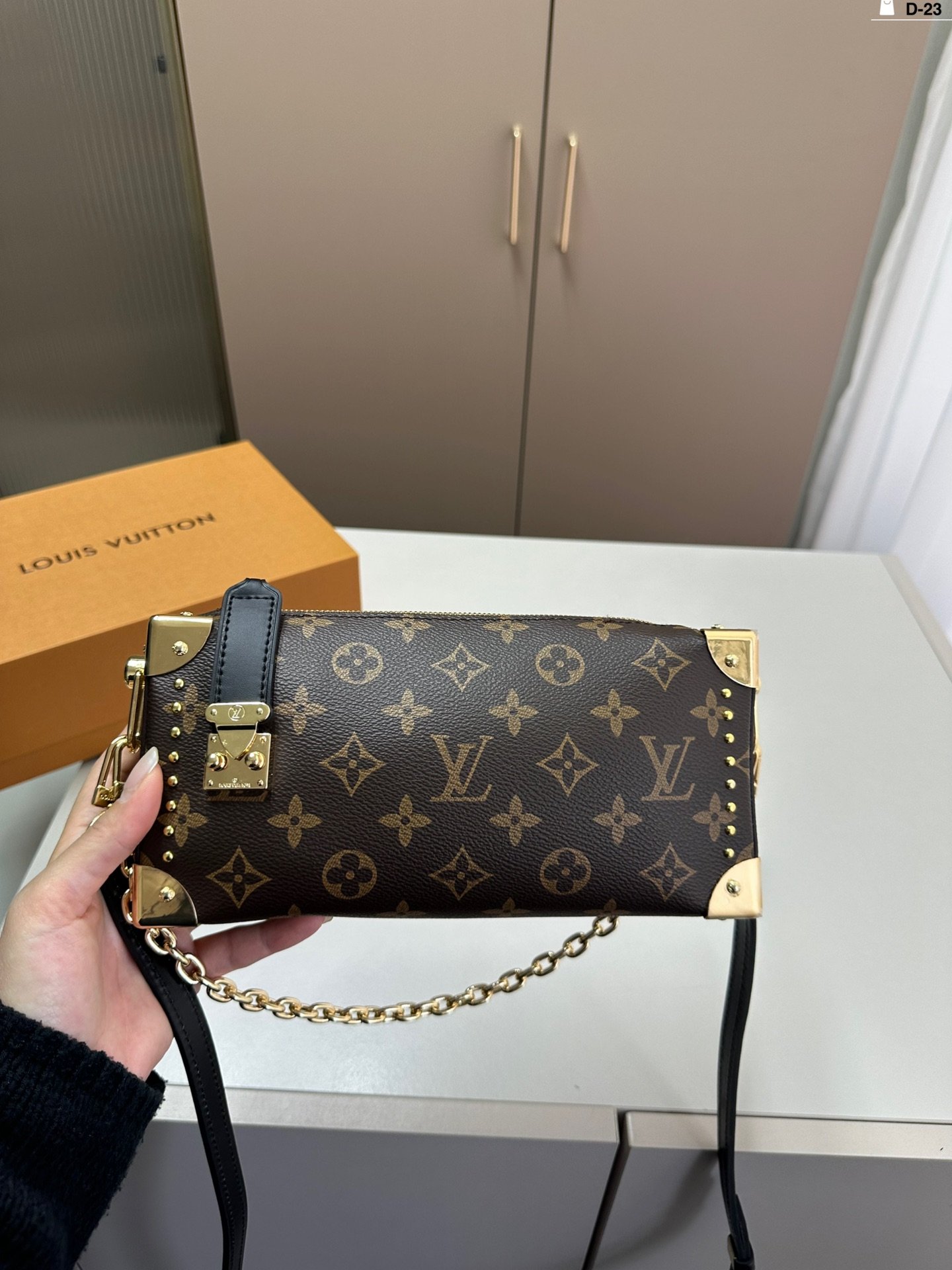 LV Petite Malle Monogram - Bag - Image 2