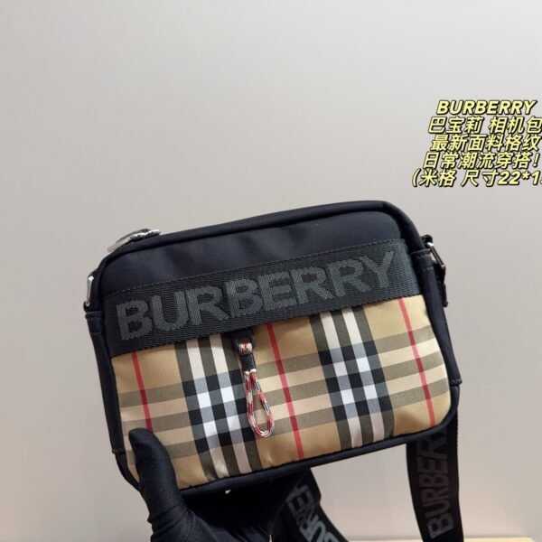 BBR Vintage Check Camera Bag - Bag