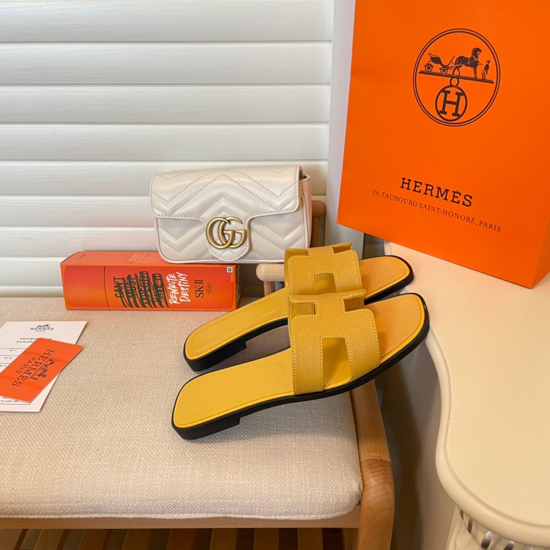 HM Oran Sandals Yellow - Sandals - Image 3