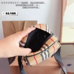 BBR Vintage Check Crossbody Beige Check – Bag