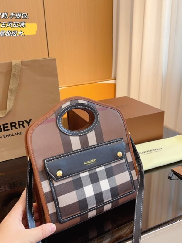 BBR Pocket Bag Vintage Check Canvas – Bag