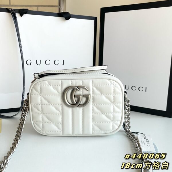 GG GG Marmont Matelassé Mini Bag - Bag