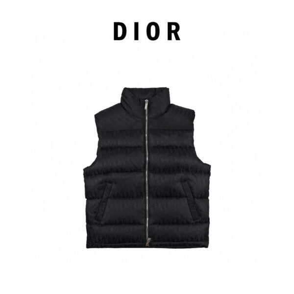 CD Oblique Puffer Vest - Vest
