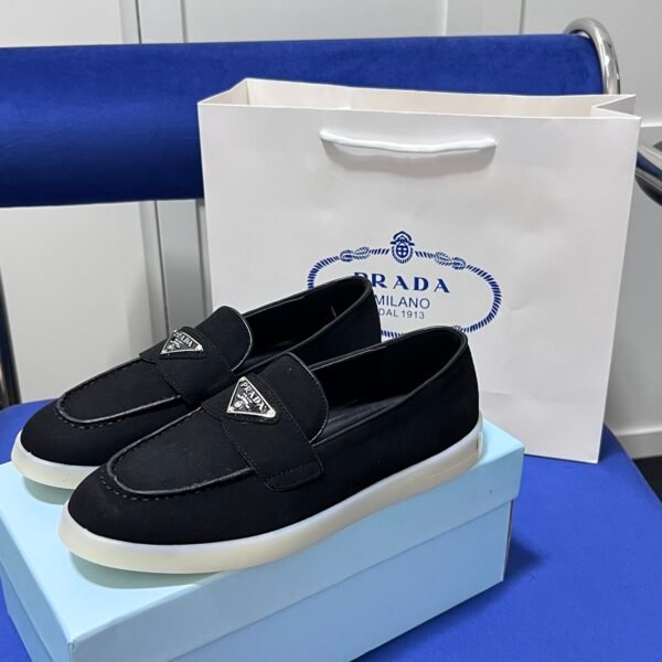PR Triangle Logo Loafers - Shoes
