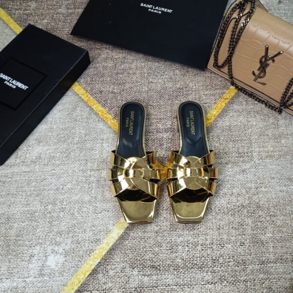YSL Cassandra Flat Sandals - Sandals