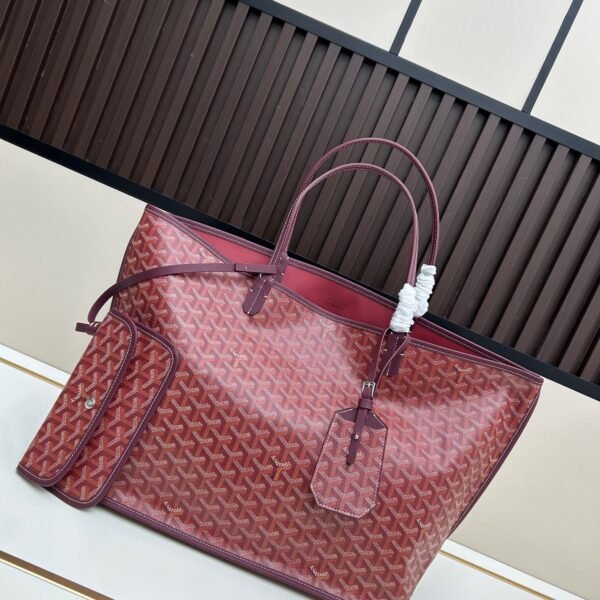 GYD Saint Louis GM Red GYDine Canvas - Bag
