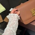 BBR TB Bag Tan Leather – Bag – Red