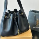 YSL Niki Bucket Black Leather – Borsa – Cuoio