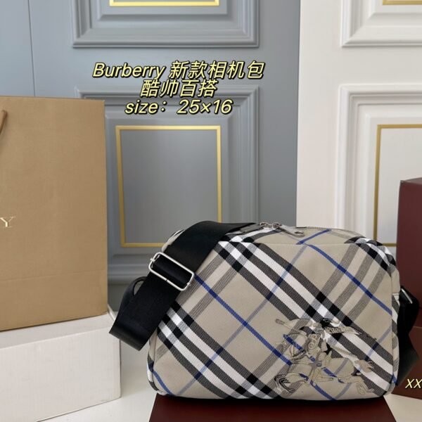 BBR Vintage Check Camera Bag - Bag