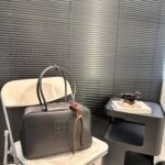 MIU Wander Matelassé Leather – Bag – Red