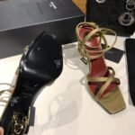 YSL Opyum Sandals – Heels – Black