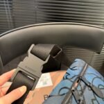 BBR Monogram Jacquard Blue – Belt Bag