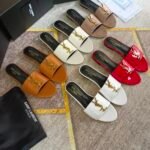 YSL Cassandra Flat Slides – Slide