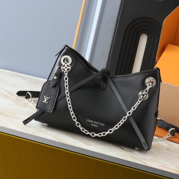 LV CarryAll BB Black Leather - Bag