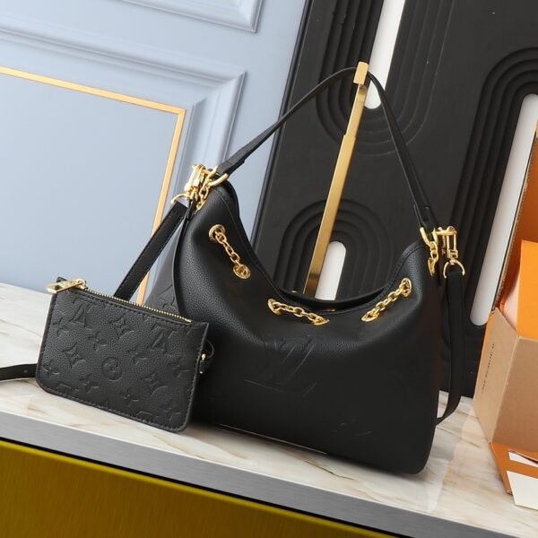 LV Loop MM Black Empreinte Leather - Bag