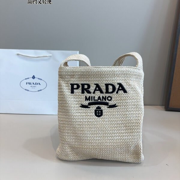 PR Raffia Tote Natural Raffia - Bag